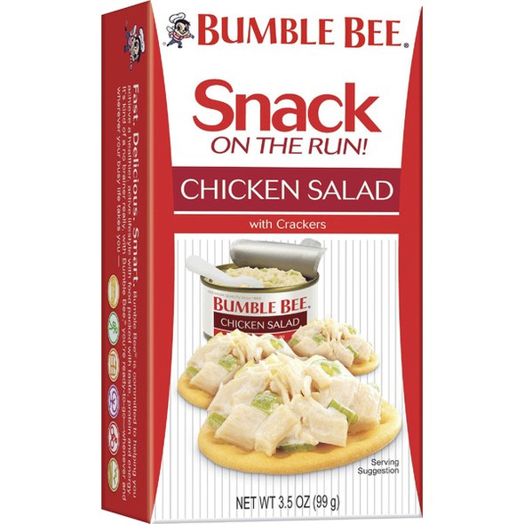 Kar's Chicken Salad Kit - Chicken Salad - 3.50 oz - 12 / Carton