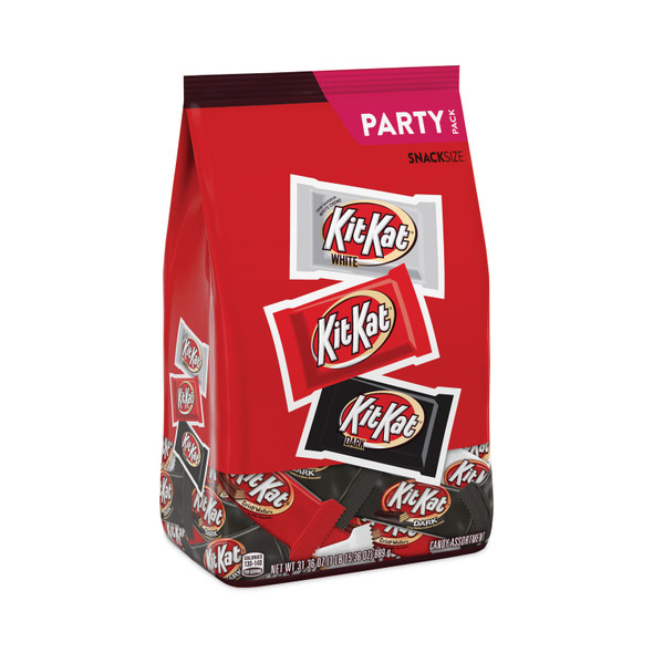 Assorted Snack Size Candy Bars Party Bag, Assorted Flavors, 31 oz Bag