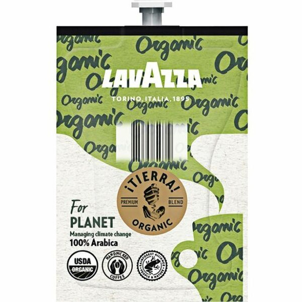 Lavazza Freshpack Tierra Organic Coffee - Compatible with Flavia Aroma, Flavia Barista, FLAVIA Creation 600, Flavia Creation 500, Flavia Creation 200, Flavia Creation 150, Flavia Creation 300 - Light - 0.3 oz - 76 / Carton