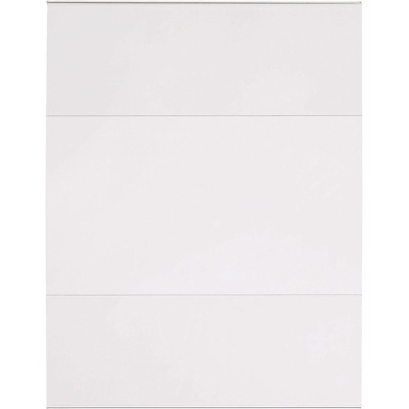 Lorell Acrylic Cubicle Frame - 1 Each - 8.50" Holding Width x 11" Holding Height - Rectangular Shape - Wall Mountable - Acrylic - Wall, File Cabinet, Locker, Cubicle - Clear