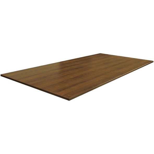 Lorell Rectangular Conference Tabletop - For - Table TopRectangle Top x 94.50" Table Top Width x 47.25" Table Top Depth - 1" Height - Assembly Required - Walnut - P2 Particleboard - 1 Each