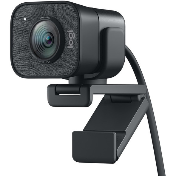 Logitech Webcam - 2.1 Megapixel - 60 fps - Graphite - USB - Retail - 1920 x 1080 Video - Auto-focus - 78&deg; Angle - Microphone - Monitor