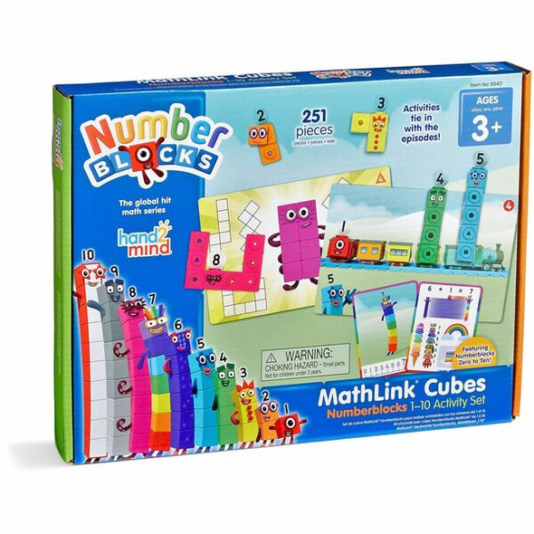 Learning Resources MathLinks Cubes Early Activity Set - Theme/Subject: Learning - Skill Learning: Mathematics, Number - 3 Year & Up - Multi