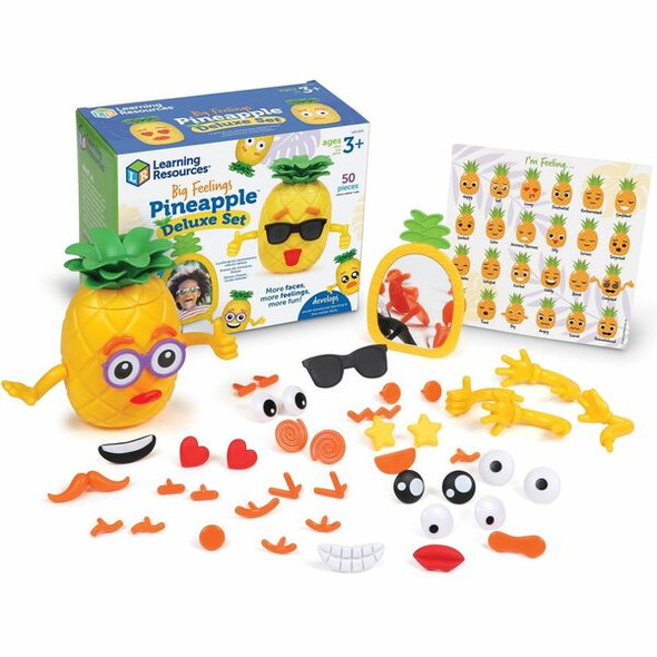 Learning Resources Big Feelings Pineapple Deluxe Set - Theme/Subject: Learning - Skill Learning: Emotion, Feeling - 3 Year & Up - Multi