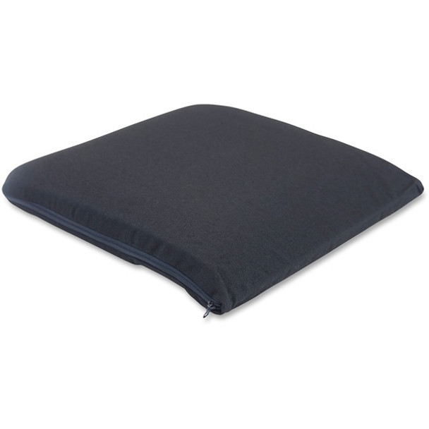 The ComfortMakers Deluxe Seat/Back Cushion - Hook Mount - Black - Polyurethane, Memory Foam