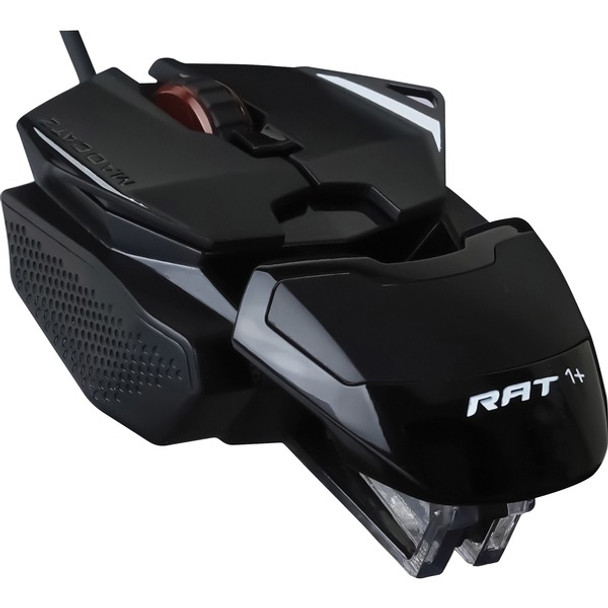 Mad Catz The Authentic R.A.T. 1+ Optical Gaming Mouse - Optical - Cable - 1 Pack - USB - 2000 dpi - Scroll Wheel