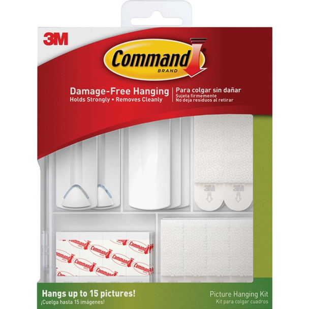 Command Picture Hanging Kit - White - 38 / Pack