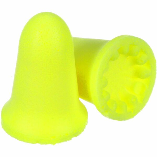 3M E-A-Rsoft FX Earplugs - Recommended for: Automotive, Manufacturing, Military, Maintenance, Repair, Mining, Oil & Gas, Pharmaceutical, Transportation, Industrial - 33 - Noise Reduction Rating Protection - Yellow - Uncorded - 10 / Carton