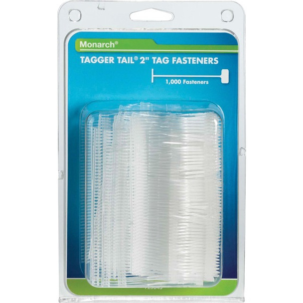 Monarch Tagger Tails - 1000 Fastener(s) Plastic - 2" - 1000/Pack - Polypropylene
