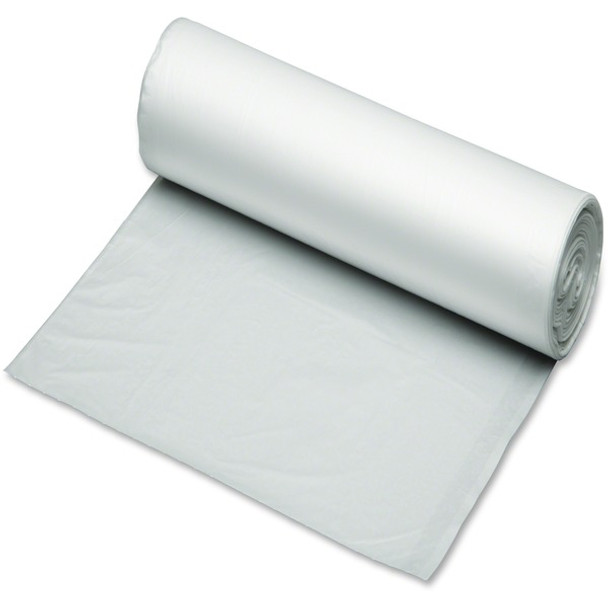 AbilityOne  SKILCRAFT Regular Duty Coreless Roll Can Liners - 10 gal/20 lb Capacity - 24" Width x 24" Length - 0.24 mil (6 Micron) Thickness - High Density - Natural - 1000/Carton