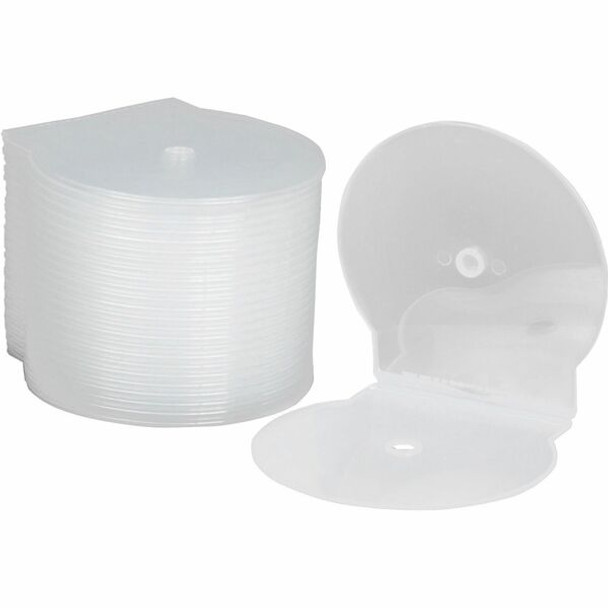 AbilityOne  SKILCRAFT Clam Shell CD Cases - Clamshell - Plastic - Clear - 1 CD/DVD