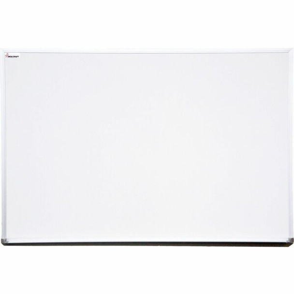 AbilityOne  SKILCRAFT Wallboard Dry-erase Board - 48" x 36" - Anodized Aluminum Frame - White