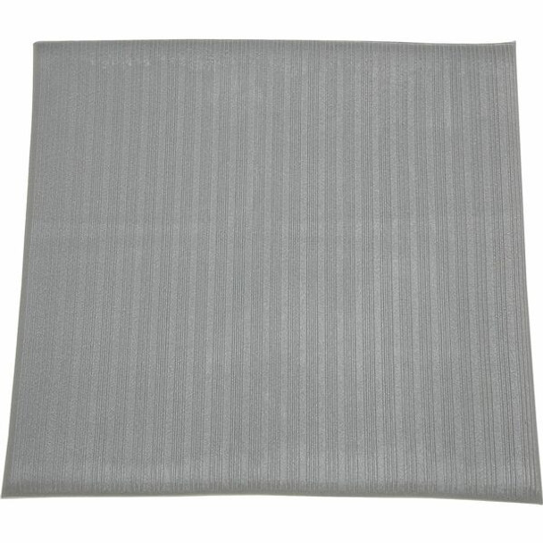 AbilityOne  SKILCRAFT 7220-01-582-6228 Anti-fatigue Mat - Floor - 36" Length x 24" Width x 0.37" Thickness - Vinyl - Gray - 1Each