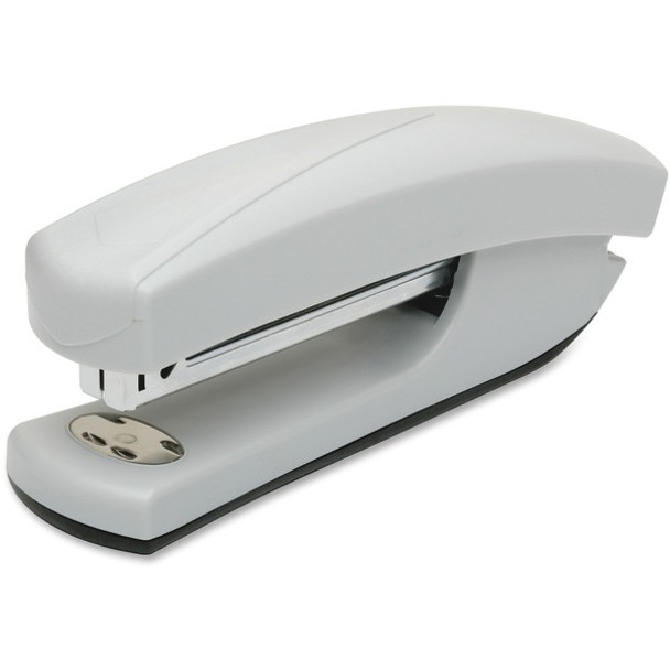 AbilityOne  SKILCRAFT Light-duty Ergonomic Desktop Stapler - 20 Sheets Capacity - 210 Staple Capacity - Full Strip - 1 Each - Gray