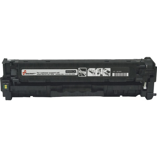 AbilityOne  SKILCRAFT Remanufactured Laser Toner Cartridge - Alternative for HP (CE400A) - Black - 1 Each - 5500 Pages