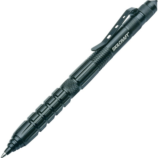 AbilityOne  SKILCRAFT Multifunction Defender Press-Tip Pen - 1 mm Pen Point Size - Black - 1 Each