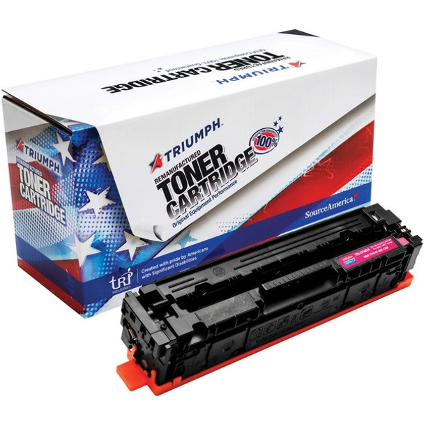 AbilityOne  SKILCRAFT Remanufactured Laser Toner Cartridge - Alternative for HP 201A - Magenta - 1 Each - 1400 Pages