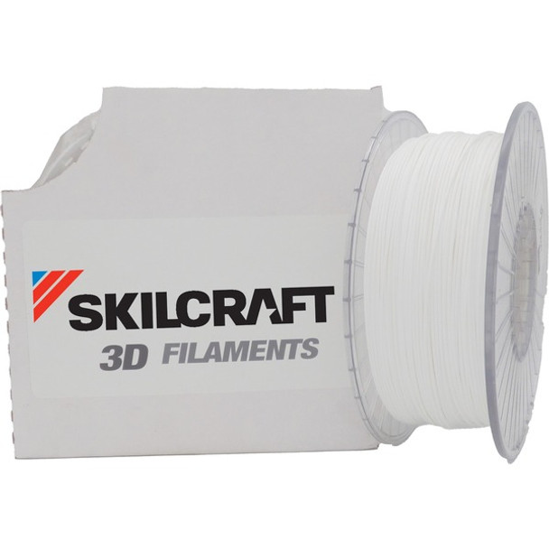 AbilityOne  SKILCRAFT 3D Printer ABS Filament - Natural - 68.9 mil Filament