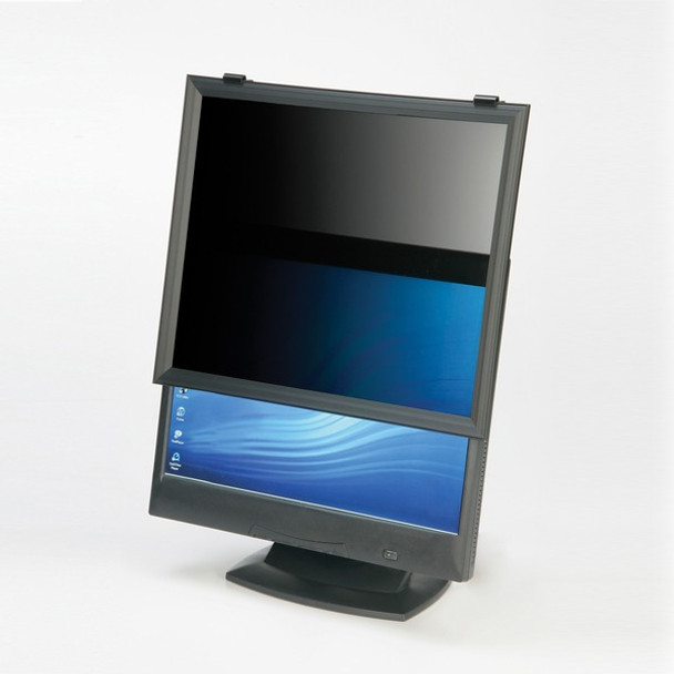AbilityOne  SKILCRAFT Framed Privacy Shield Privacy Filter Black - For 27" Widescreen LCD Monitor - 16:9 - Anti-glare - 1 Pack