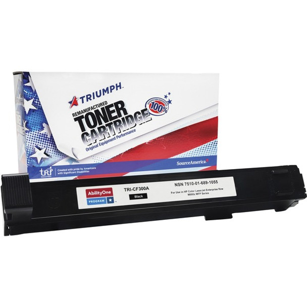 AbilityOne  SKILCRAFT Remanufactured High Yield Laser Toner Cartridge - Alternative for HP 30X - Black - 1 / Carton - 3500 Pages