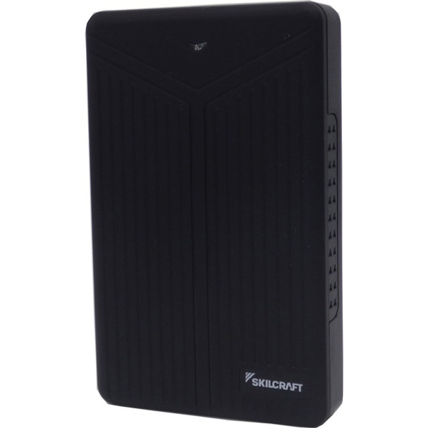 AbilityOne  SKILCRAFT 1 TB Portable Hard Drive - External - Black - Desktop PC Device Supported - USB 3.0 - 1 Pack