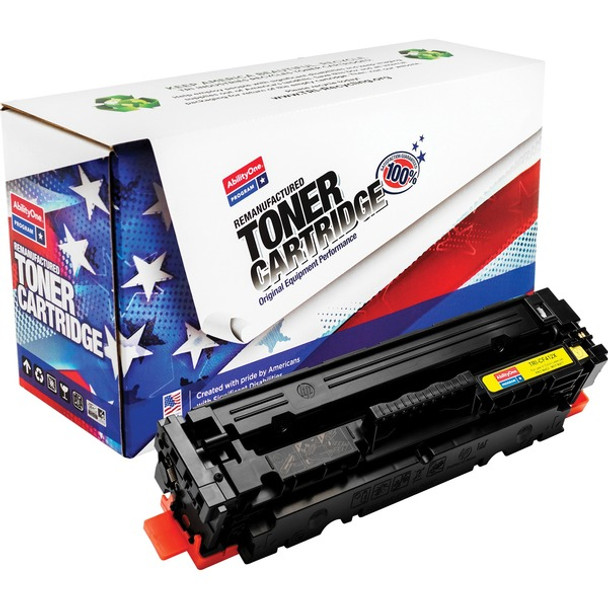 AbilityOne  SKILCRAFT Remanufactured Laser Toner Cartridge - Alternative for HP 410A, 410X - Yellow - 1 Each - 5000