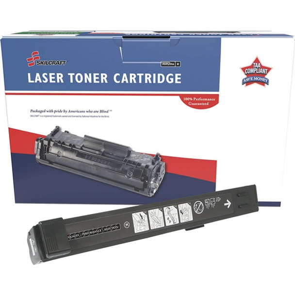 AbilityOne  SKILCRAFT Remanufactured Standard Yield Laser Toner Cartridge - Alternative for HP 823A - Black - 1 Each - 16500 Pages