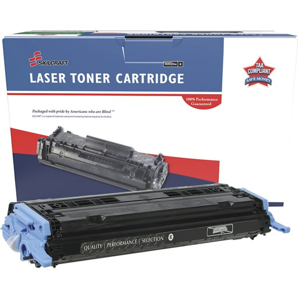 AbilityOne  SKILCRAFT Remanufactured Laser Toner Cartridge - Alternative for HP 124A - Black - 1 Each - 25000 Pages