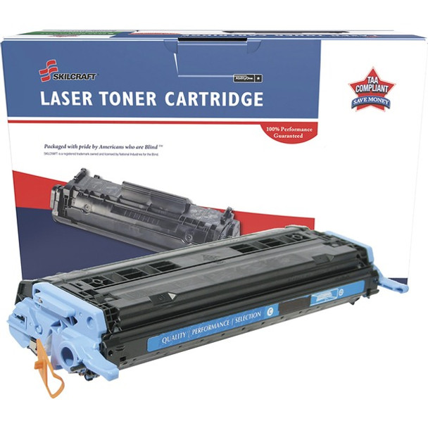 AbilityOne  SKILCRAFT Remanufactured Laser Toner Cartridge - Alternative for HP 124A - Cyan - 1 Each - 20000 Pages