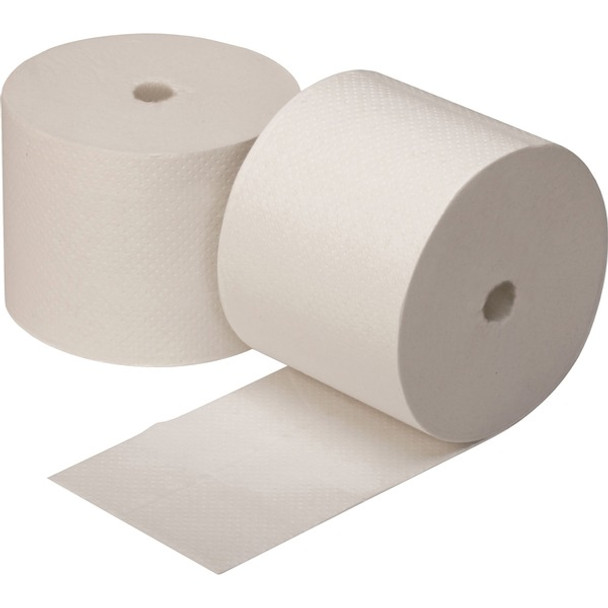 AbilityOne  SKILCRAFT Coreless Toilet Paper - 2 Ply - 1000 Sheets - White - Coreless, Perforated, Tear Resistant - For Toilet, Bathroom - 36 / Box - TAA Compliant