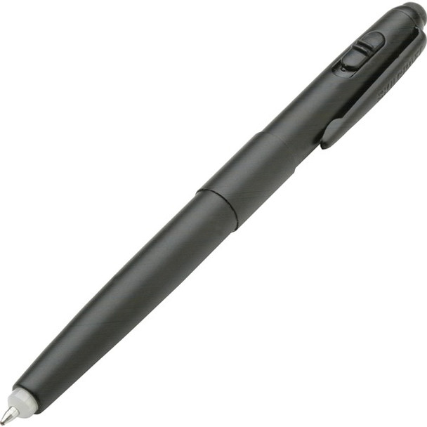 AbilityOne  SKILCRAFT Luminator LED Light Pen - Thick Pen Point - 1 mm Pen Point Size - Refillable - Black - Metal Barrel - 1 Each