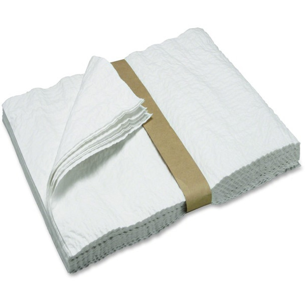 AbilityOne  SKILCRAFT General Purpose Towels - 4 Ply - 13" x 18" - White - Paper, Nylon - Absorbent, Disposable - 1000 - 1000 / Box