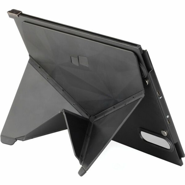 AbilityOne  SKILCRAFT Portable Laptop Monitor Kickstand - 0.2" Height x 8" Width x 10" Depth - Black