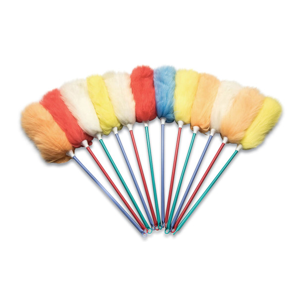 Lambswool Duster, 26" Length, Assorted Wool/Handle Color