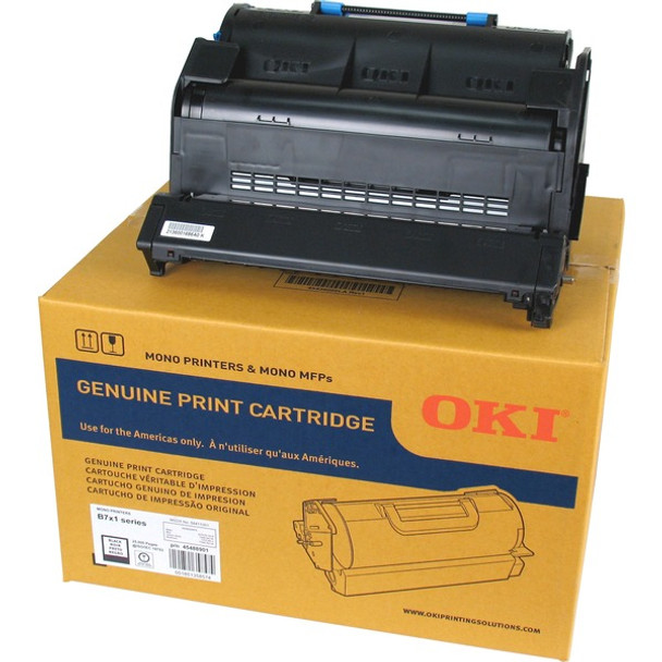 Oki Original Toner Cartridge - LED - High Yield - 25000 Pages - Black - 1 Each