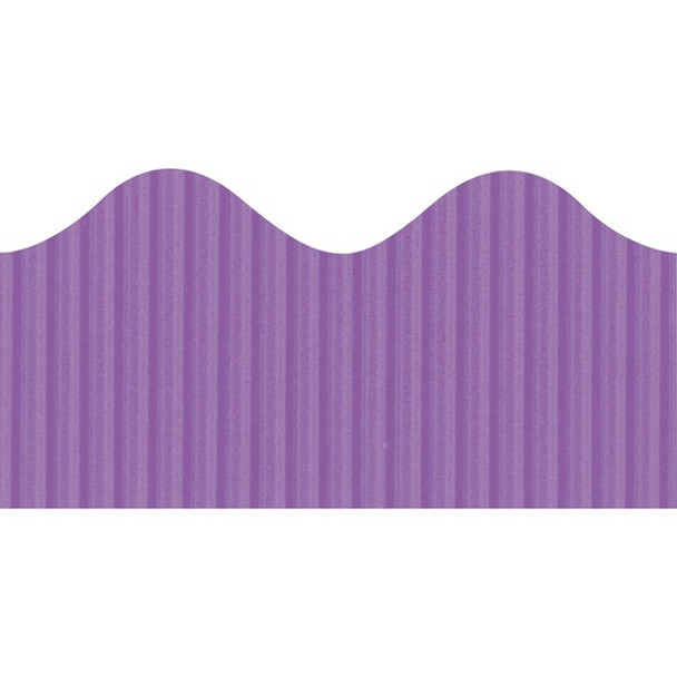 Bordette Decorative Border - Violet - 2.25" x 50' - 1 Roll/Pkg