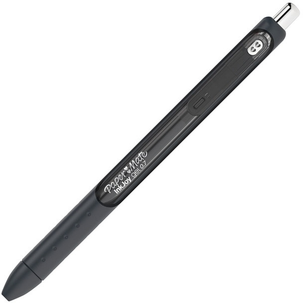 Paper Mate InkJoy Gel Pen - 0.7 mm Pen Point Size - Retractable - Black Gel-based Ink - Black Barrel - 10 / Pack