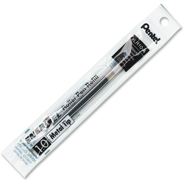 EnerGel EnerGel Liquid Gel Pen Refills - 1 mm, Bold Point - Black Ink - Metal Tip - 1 Each