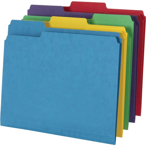 Pendaflex 1/3 Tab Cut Letter Classification Folder - 8 1/2" x 11" - Assorted - 50 / Box