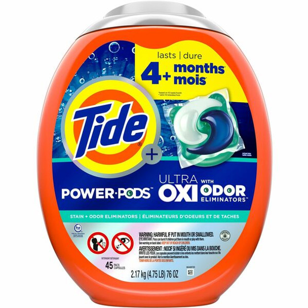 Tide Ultra Oxi Power Pods - 45 / Pack - Orange