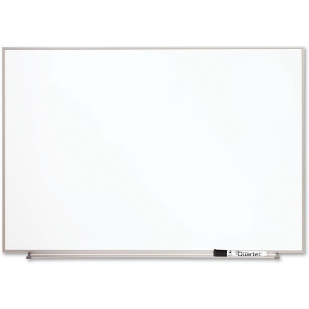 Quartet Matrix Whiteboard - 23" Height x 34" Width - White Surface - Magnetic, Durable - Silver Aluminum Frame - 1 Each