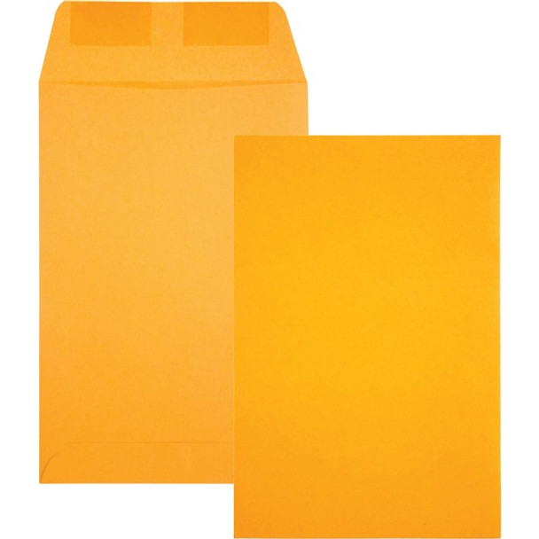 Quality Park 6 x 9 Catalog Envelopes - Catalog - 6" Width x 9" Length - 28 lb - Gummed - Kraft - 500 / Box - Kraft