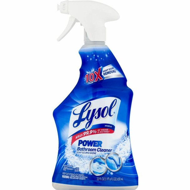 Lysol Bathroom Cleaner - 22 oz (1.37 lb)Spray Bottle - 1 Each