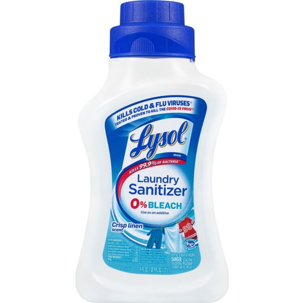 Lysol Linen Laundry Sanitizer - 41 fl oz (1.3 quart) - Crisp Linen ScentBottle - 1 Each - Multi