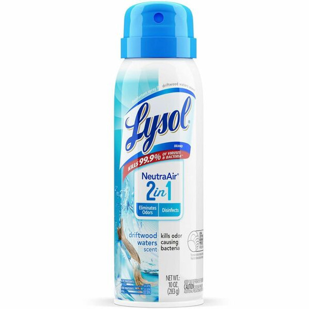 Lysol Neutra Air 2 in 1 Spray - 10 oz (0.62 lb) - Driftwood Water Scent - 1 Each