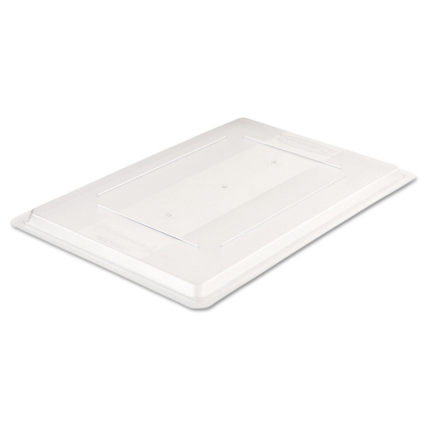 Food/Tote Box Lids, 26 x 18, Clear, Plastic