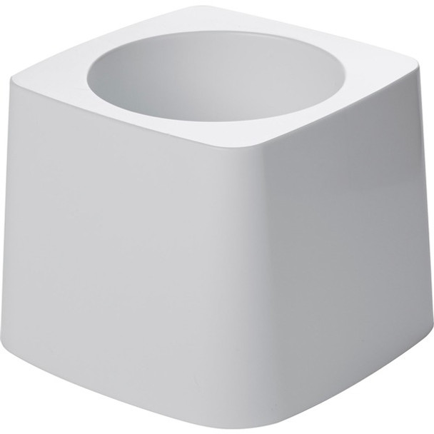 Rubbermaid Commercial Toilet Bowl Brush Holder - Vertical - Polypropylene - 1 Each - White