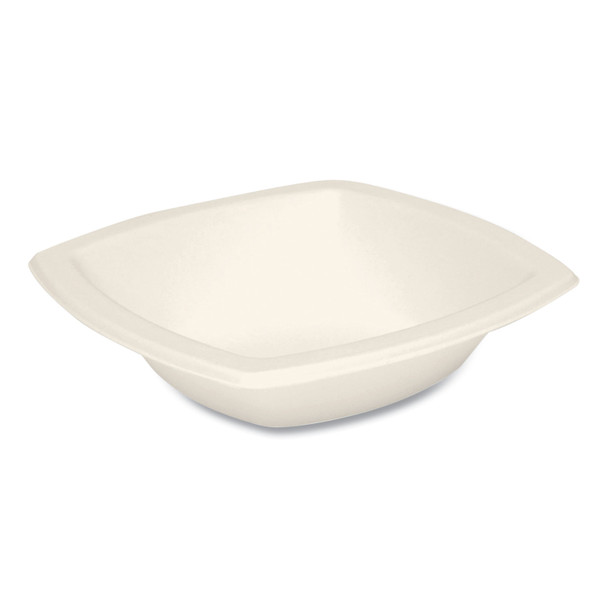 Bare Eco-Forward Sugarcane Dinnerware, Bowl, 12 oz, Ivory, 125/Pack