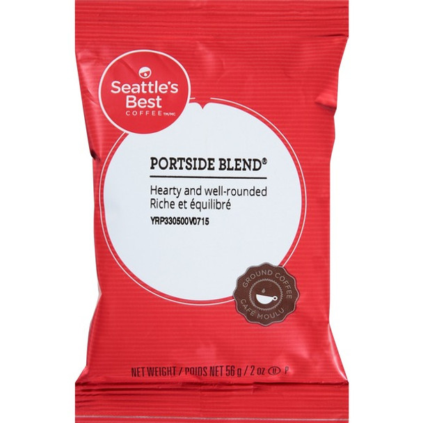 Seattle's Best Coffee Portside Blend Coffee Pack - Medium - 2 oz - 18 / Box