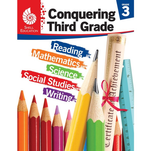 Shell Education Conquering Home/Classwork Book Set Printed Book - Book - Grade 3 - Multilingual